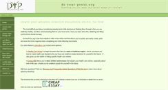 Desktop Screenshot of doyourproxy.org